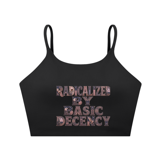 Spaghetti Strap Yoga Sports Bra