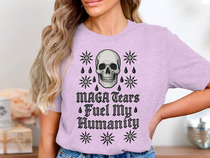 MAGA Tears Fuel My Humanity Graphic Tee Product