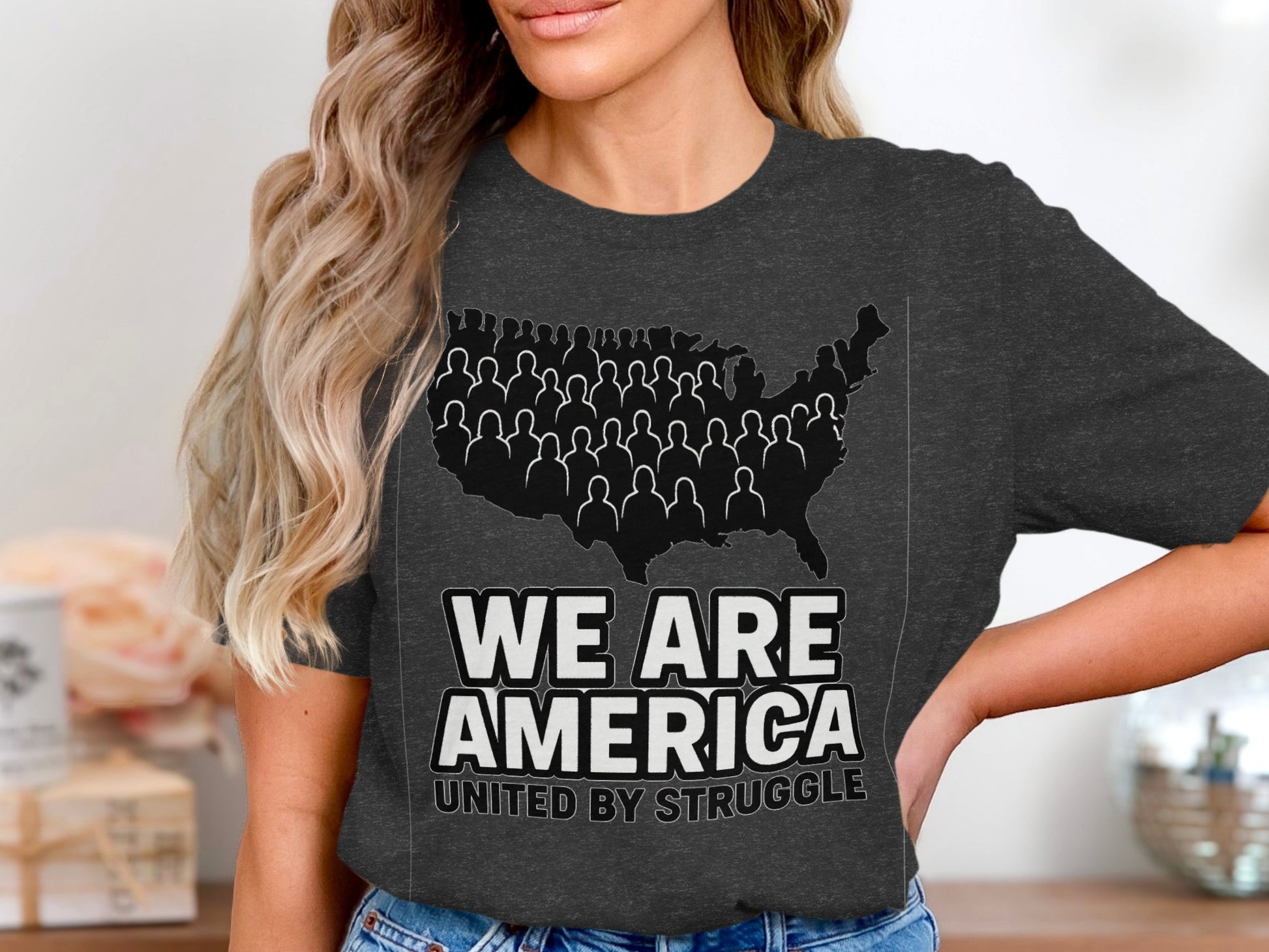 We Are America United by Struggle Graphic T-Shirt product