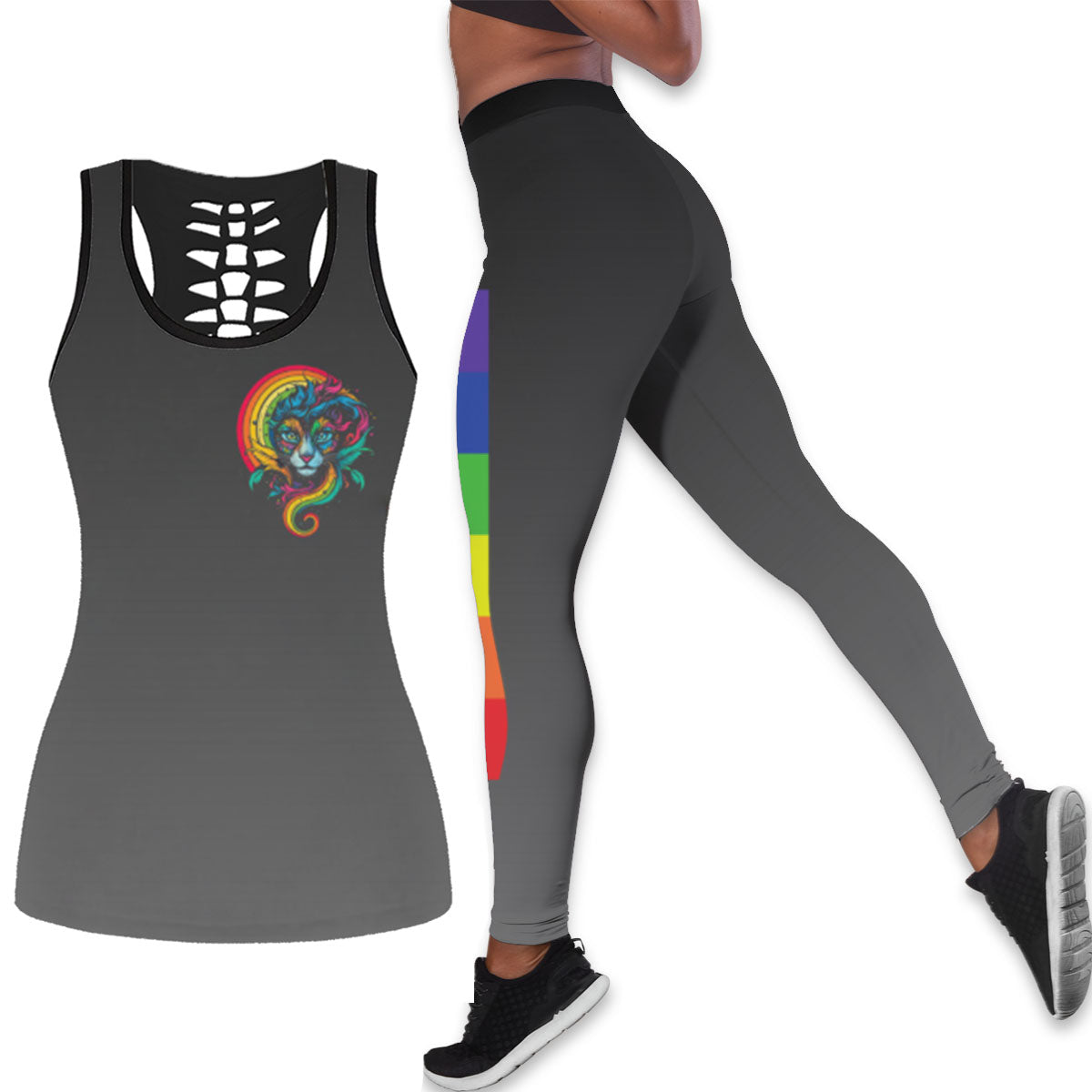 Pride Outfit Yoga Ready Outfit Pride Outfit Tank Set Pride Outfits