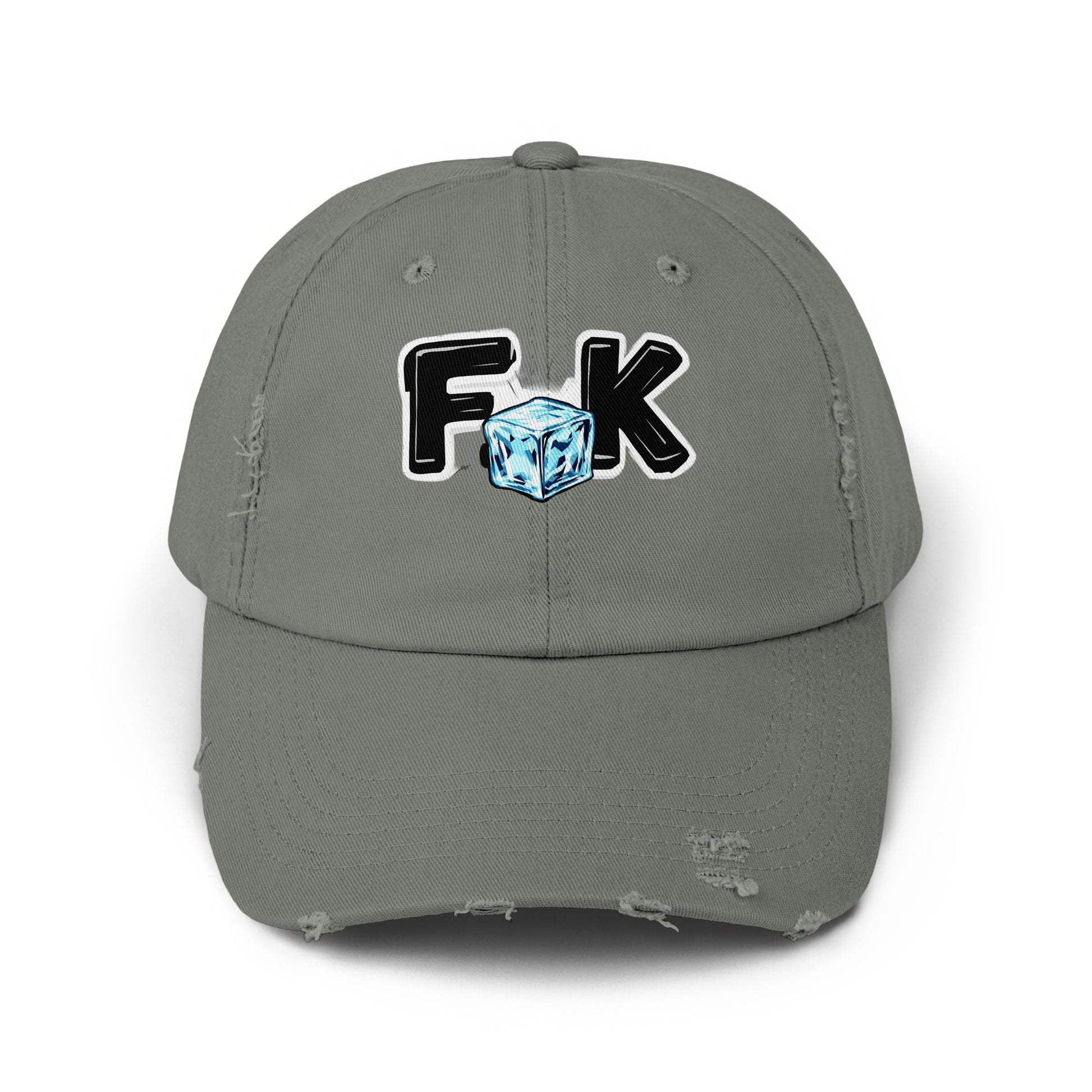 F K Ice Cube Graphic Distressed Baseball Cap product