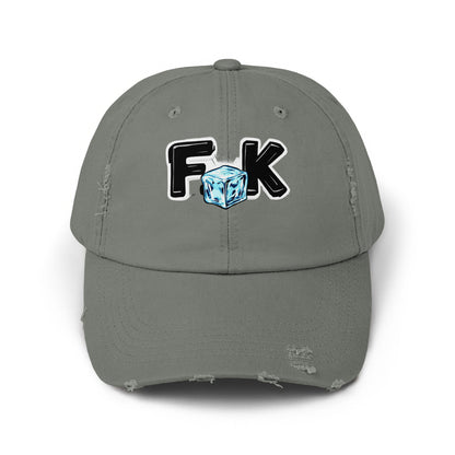 F K Ice Cube Graphic Distressed Baseball Cap product