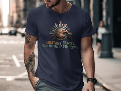 Military Family Defenders of Democracy T-shirt