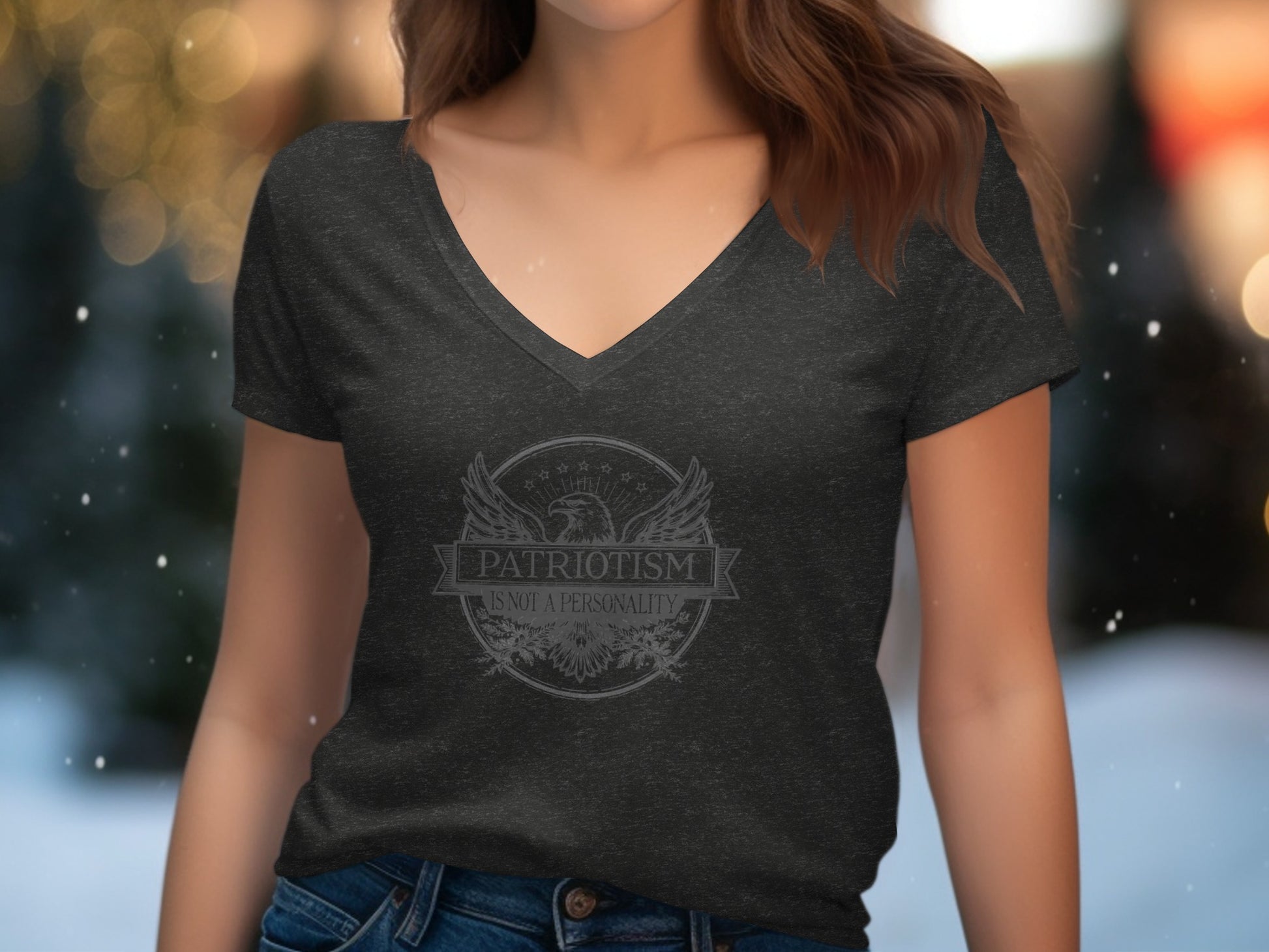 Patriotism Is Not A Personality Graphic T-shirt product