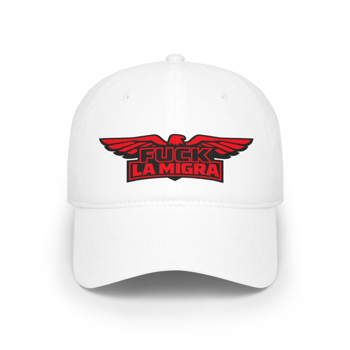 Bold Statement Fuck La Migra Design Cap