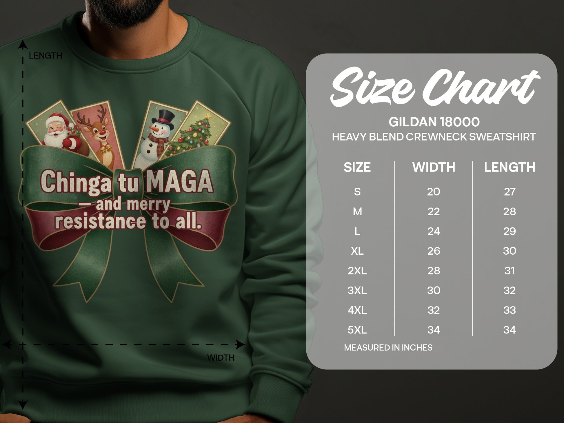 Chinga tu MAGA and merry resistance to all sweatshirt
