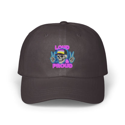 Loud and Proud Skull Embroidered Hat product type
