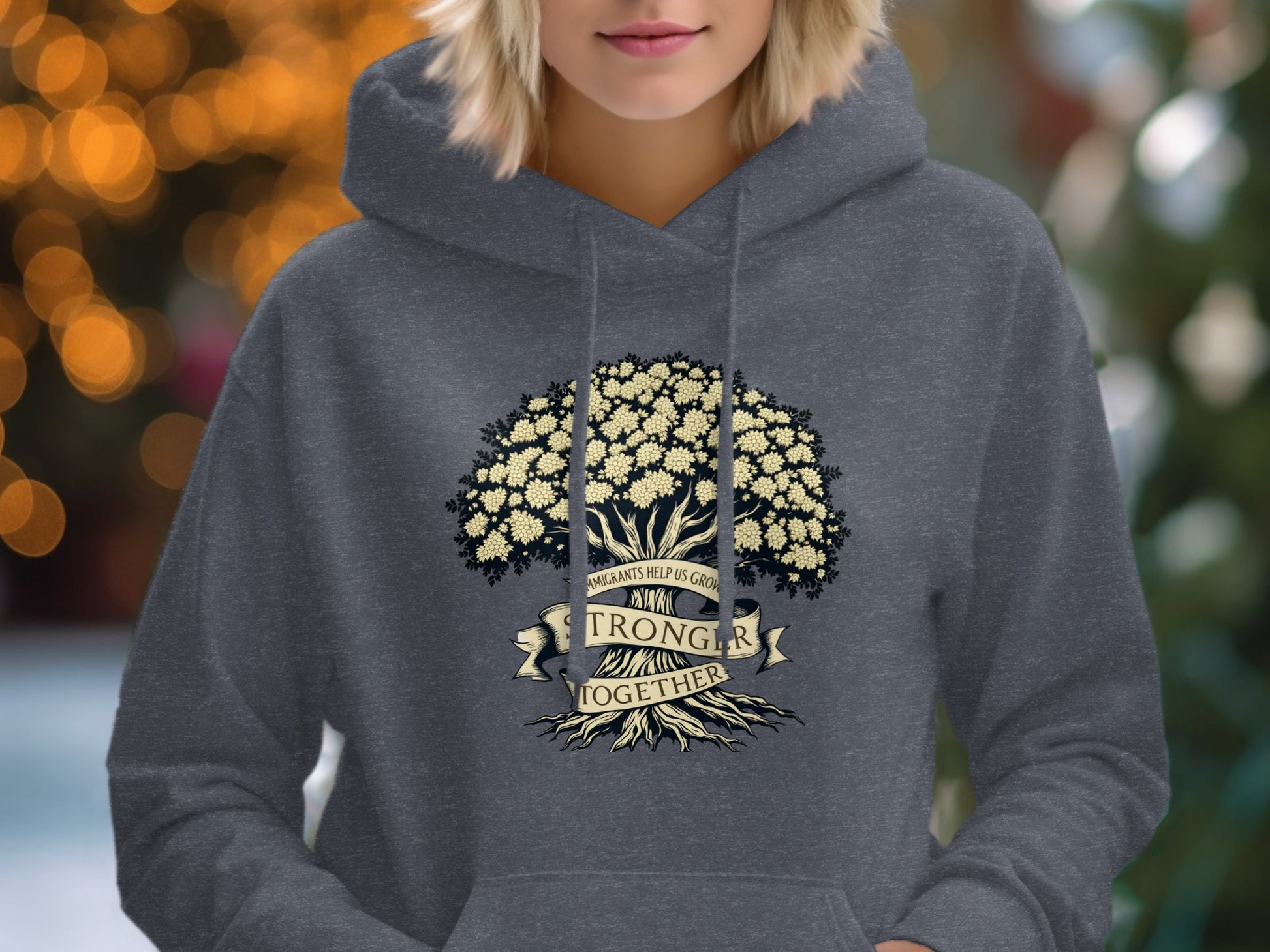 Stronger Together Hoodie Inspirational Adaptive product