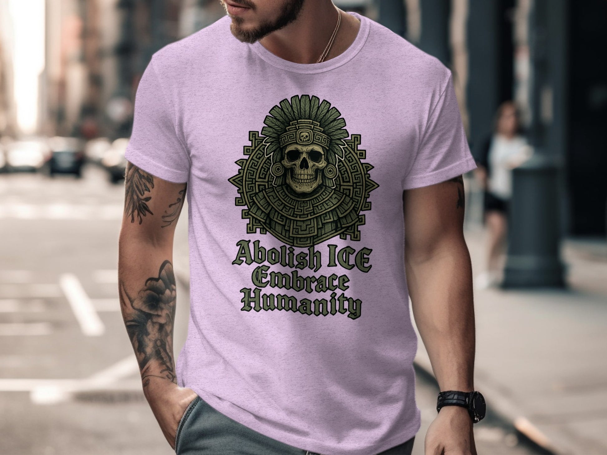 Abolish ICE Embrace Humanity Streetwear Clothing