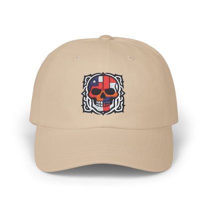 Classic Skull Dad Cap - Trendy Baseball Hat, Casual Wear, Gift for Fathers Day, Halloween Accessory, Everyday Style