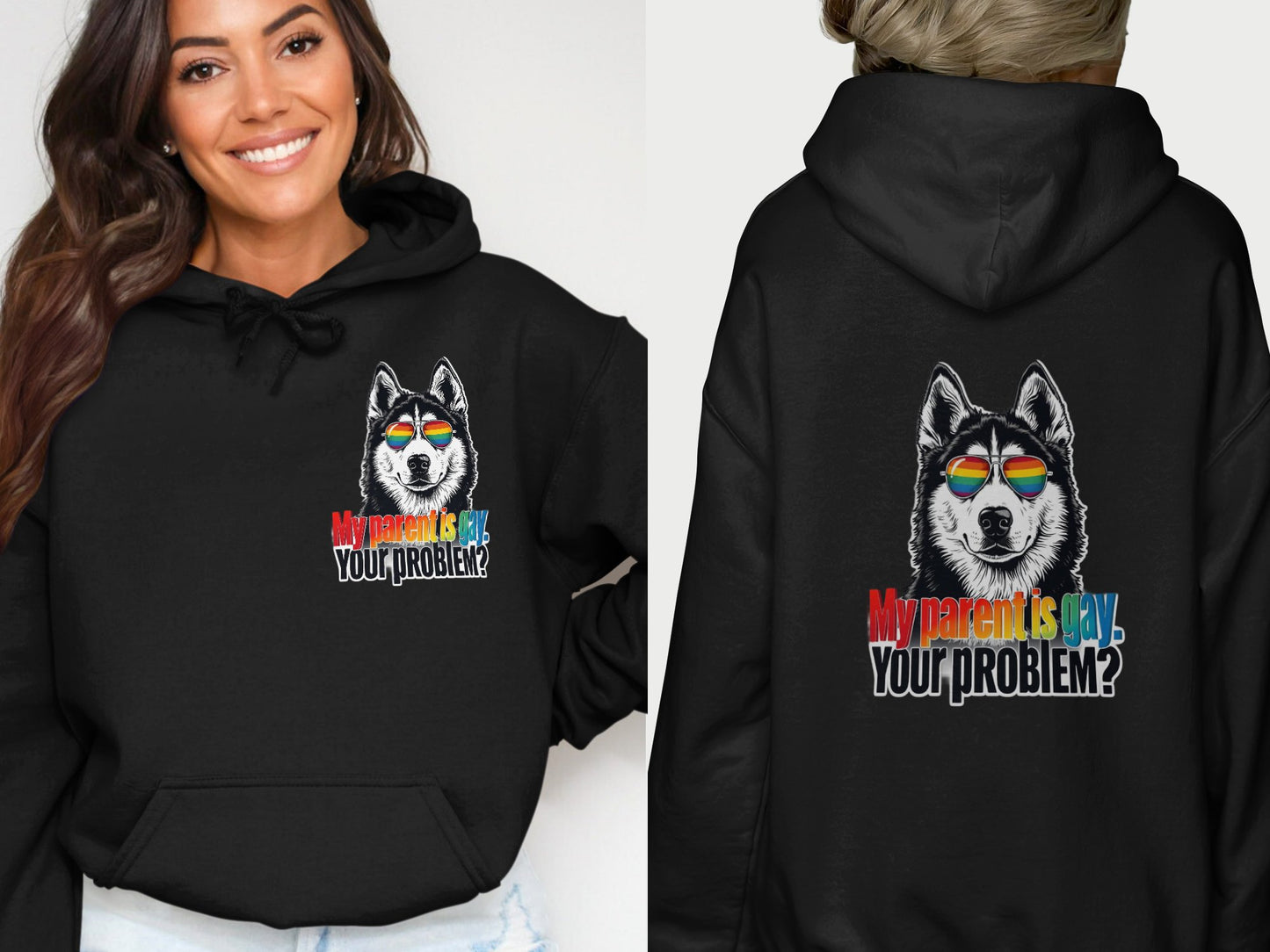My Parent is Gay Your Problem Hoodie product