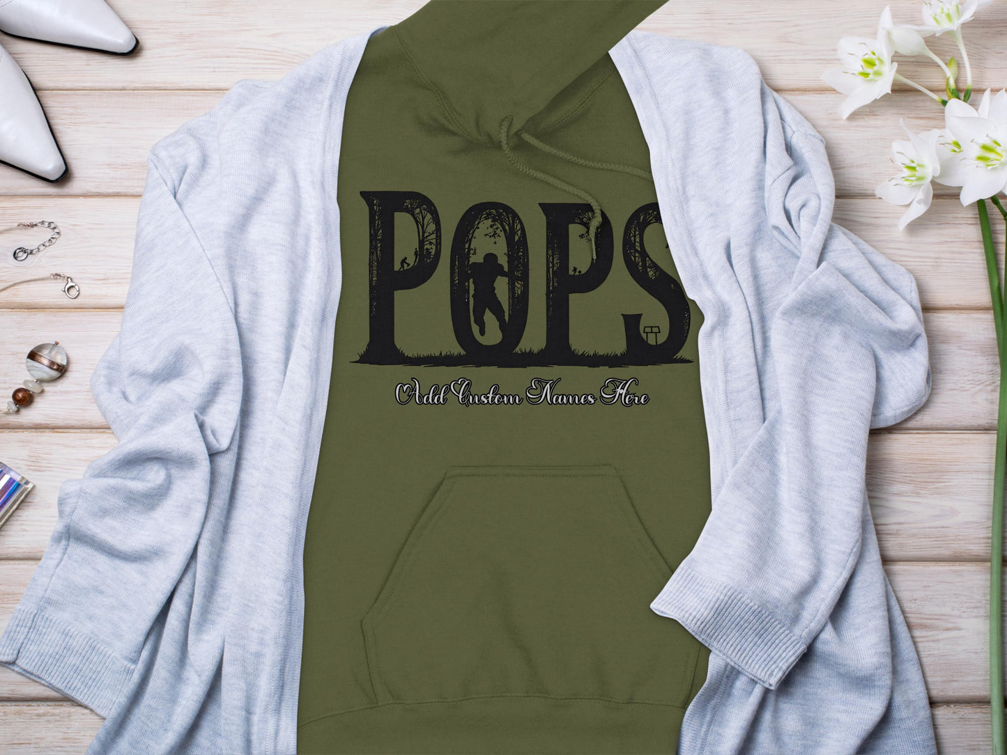 Pops Add Custom Names Here Casual Wear Product