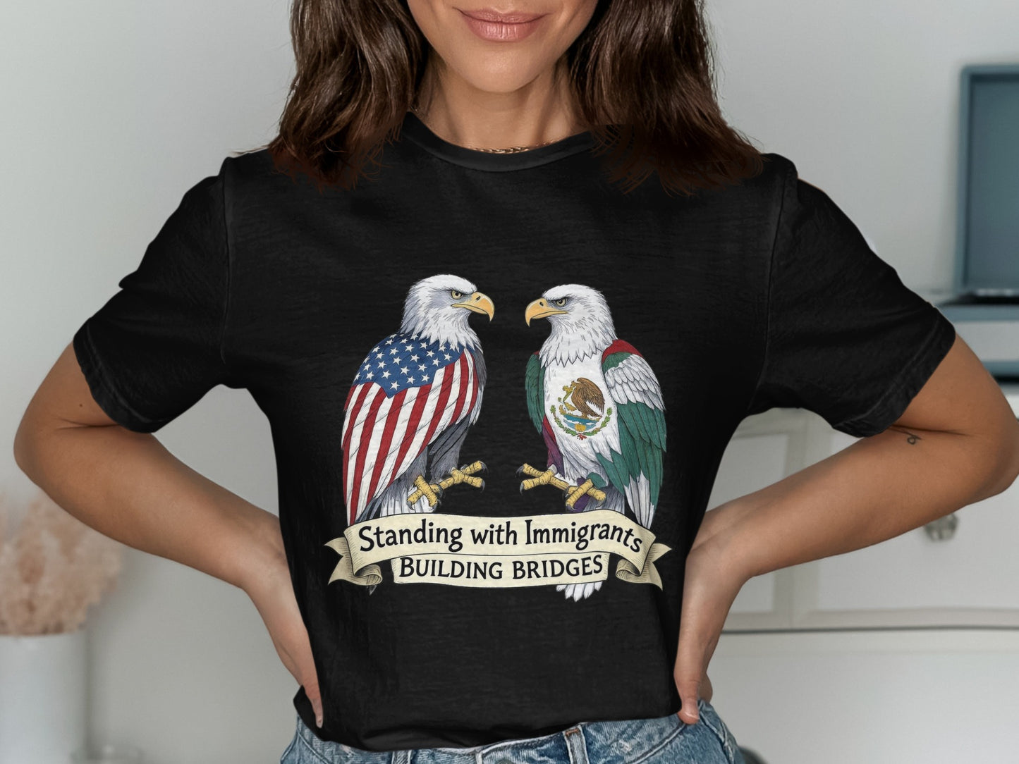 Standing with Immigrants Building Bridges T-shirt product type