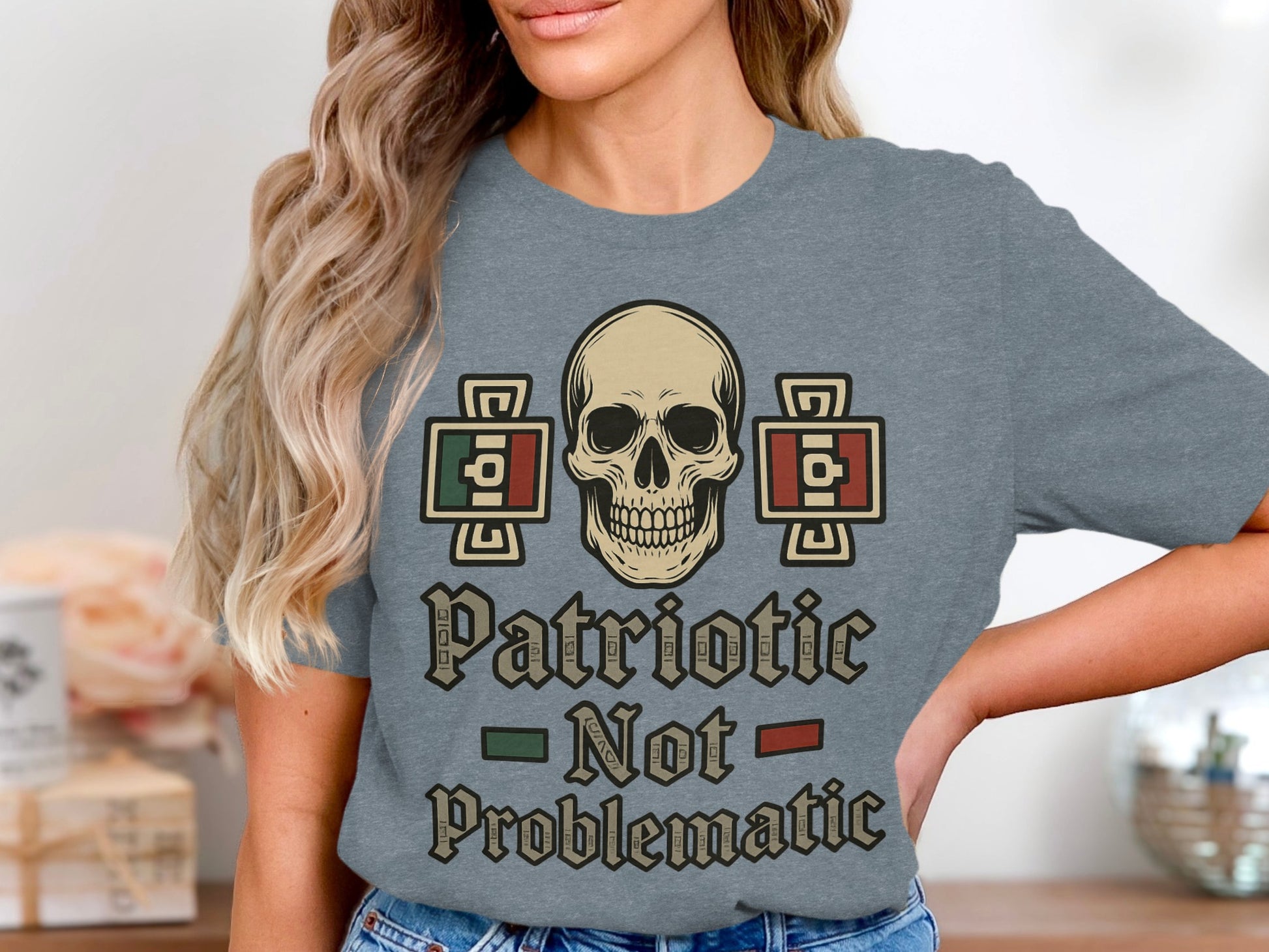 Patriotic Not Problematic Graphic T-Shirt