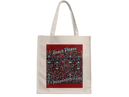Beach Please It's Independence Day tote bag product type