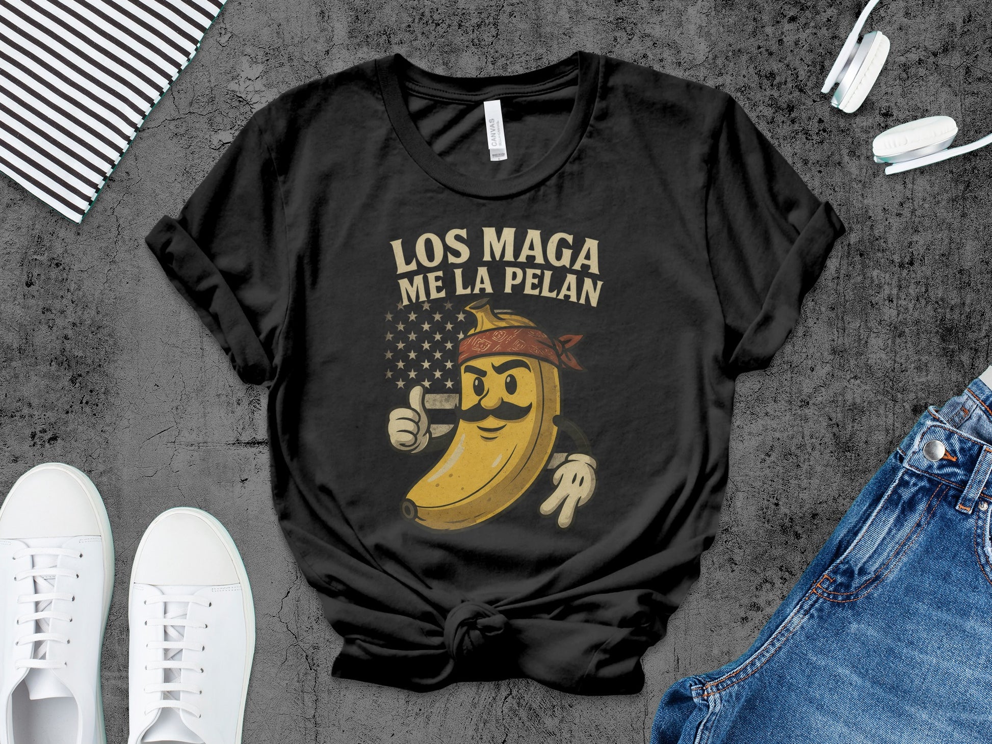 Los Maga Me La Pelan Graphic Tee Shirt product