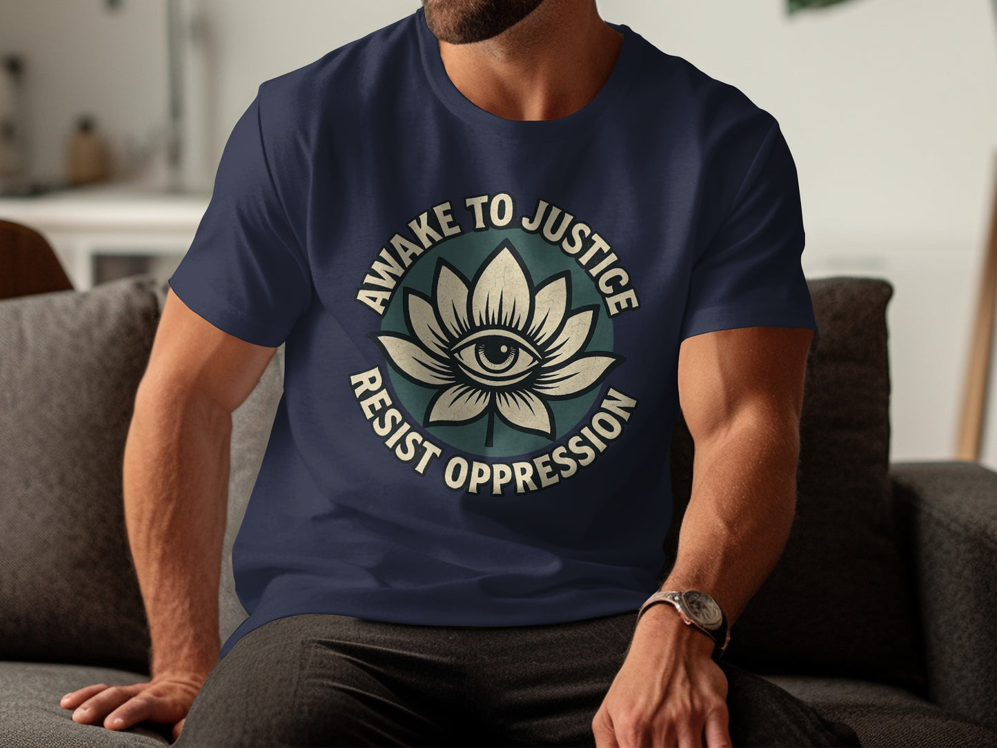 Awake to Justice Resist Oppression T-shirt product type