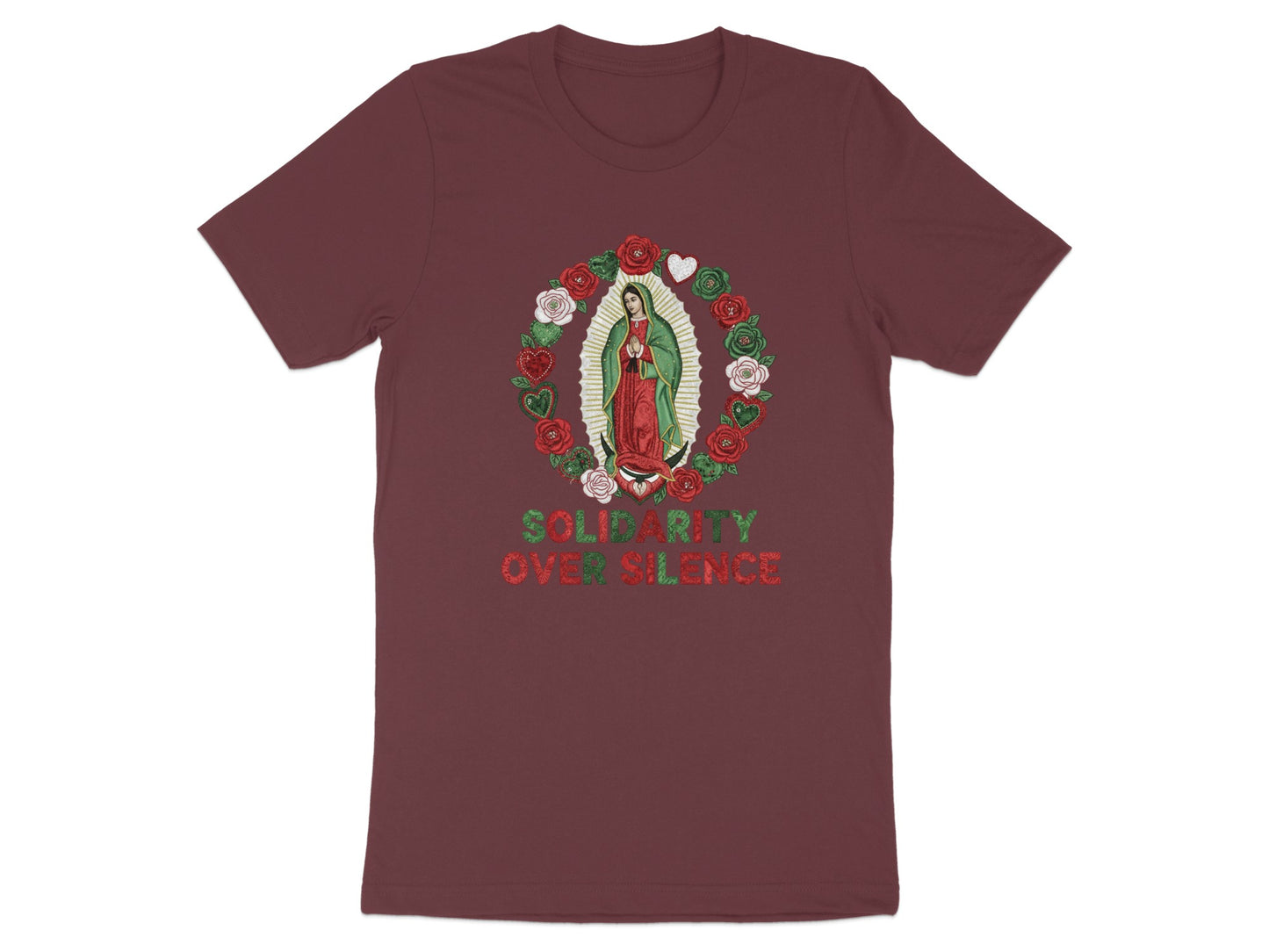 Solidarity Over Silence Graphic T-shirt