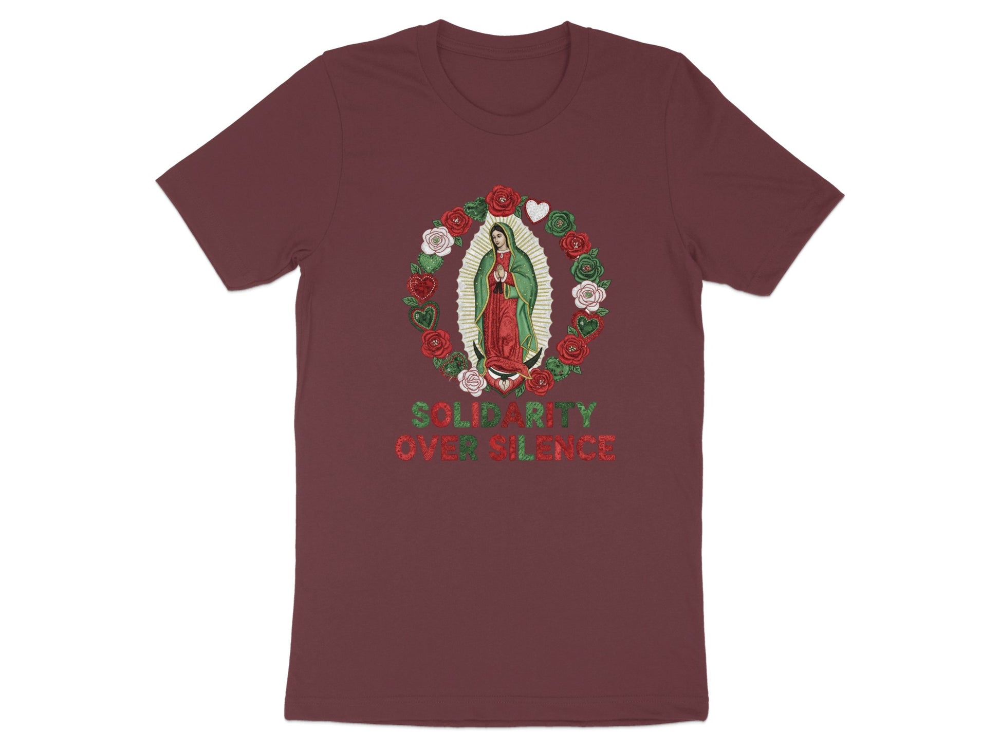 Solidarity Over Silence Graphic T-shirt