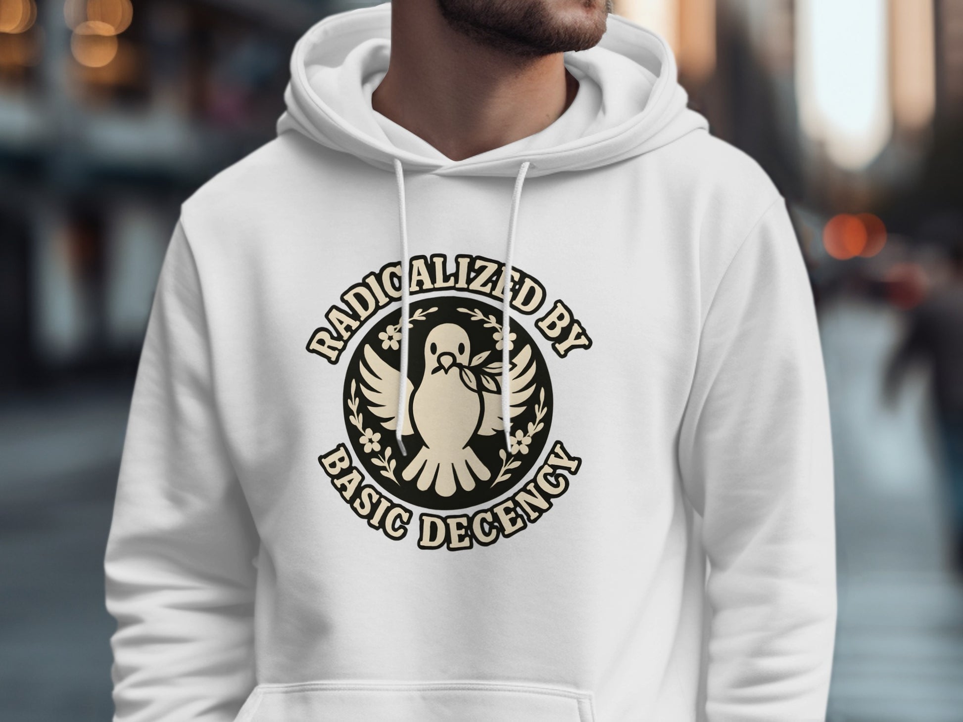 Radicalized By Basic Decency Hoodie product