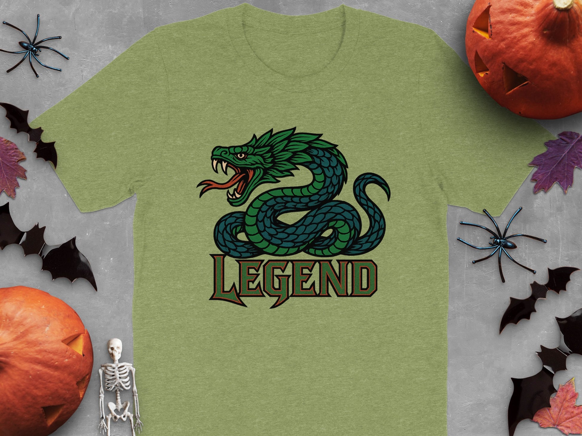 Fierce Dragon Legend Graphic Tee Halloween Product