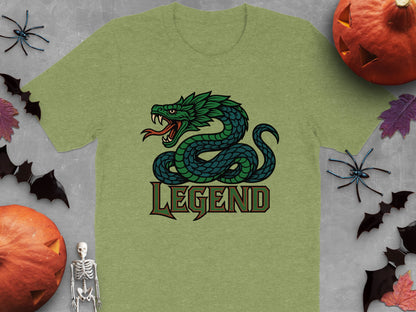 Fierce Dragon Legend Graphic Tee Halloween Product