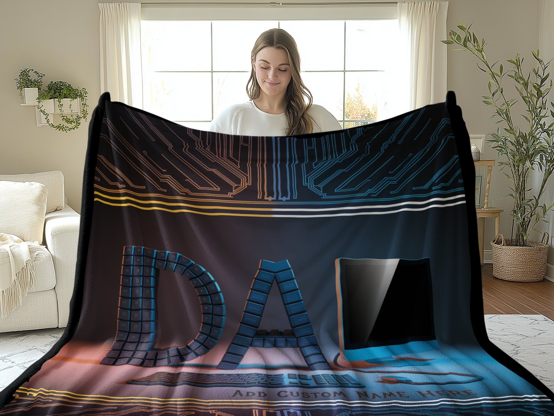 Personalized Large Custom Name Blanket product