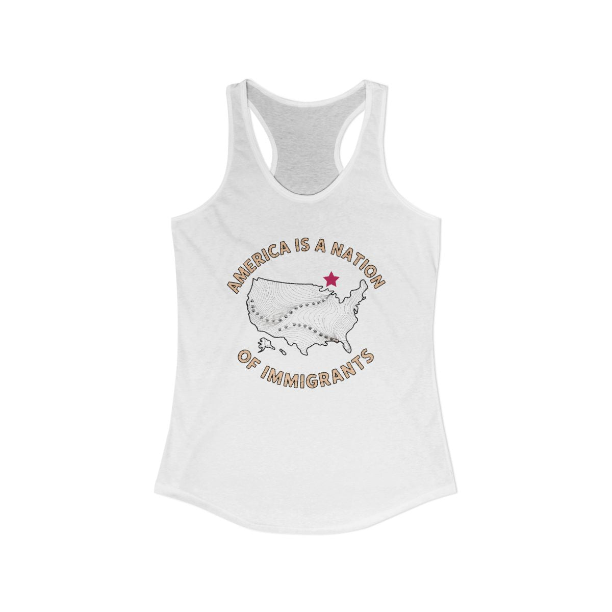 America Is A Nation Of Immigrants Tank Top
