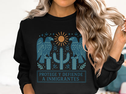 Protege Y Defiende A Inmigrantes Sweatshirt product type