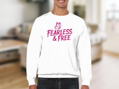 Fearless And Free Graphic Printed Sweatshirt product type
