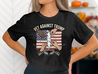 Vet Against Trump Graphic T-Shirt product type