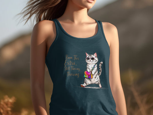 Born This Extra Still Thriving Thriving Tank Top product type