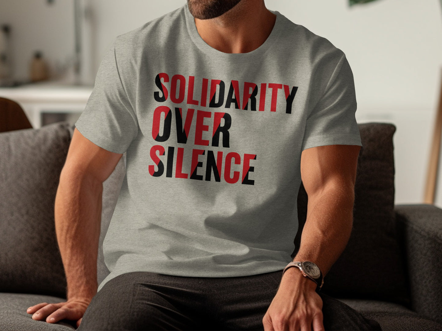 Solidarity Over Silence Statement T-Shirt