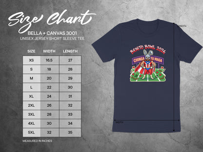 Benito Bowl 2023 Chinga Tu Maga Unisex Jersey Tee