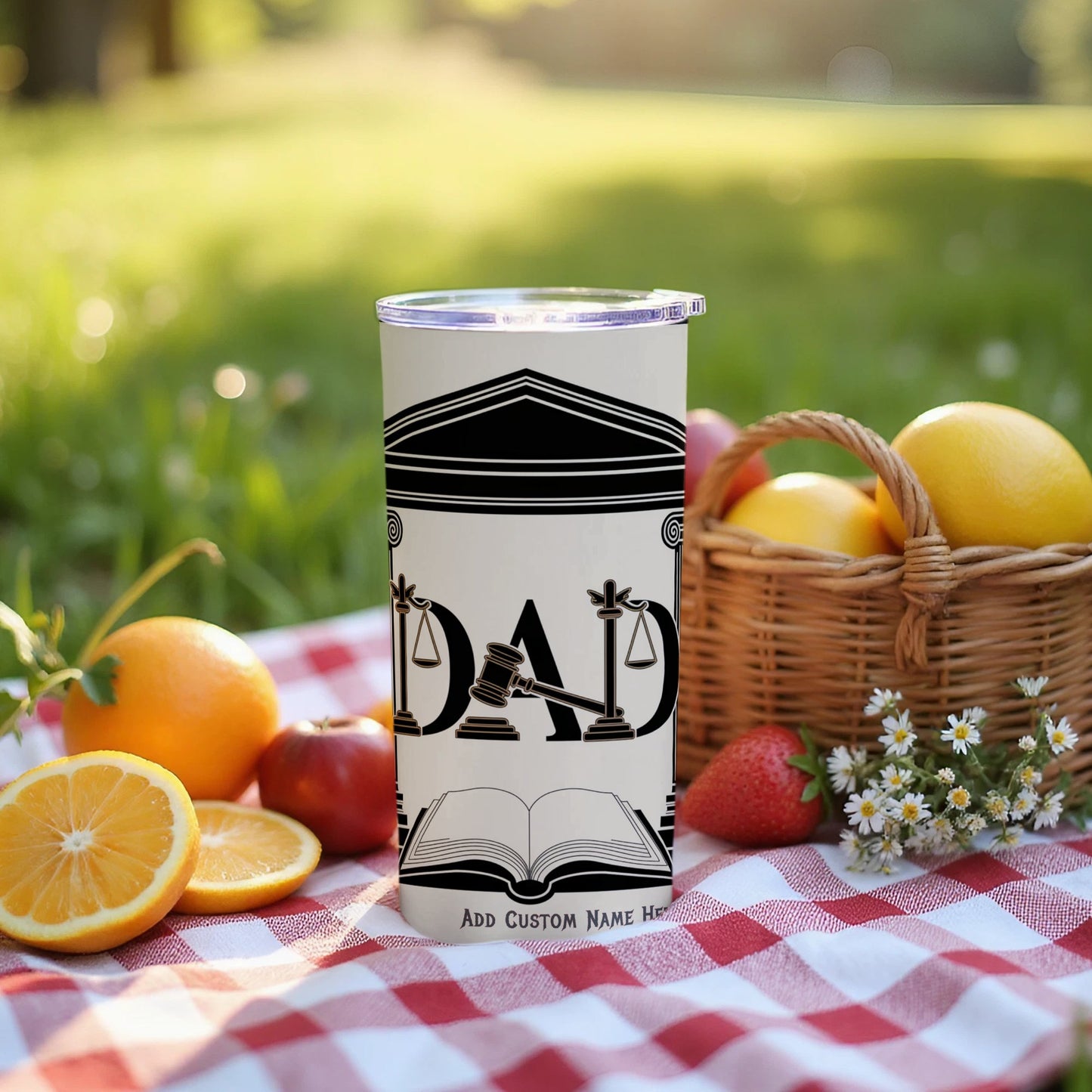 Personalized DAD Tumbler for Father's Day Gift product type