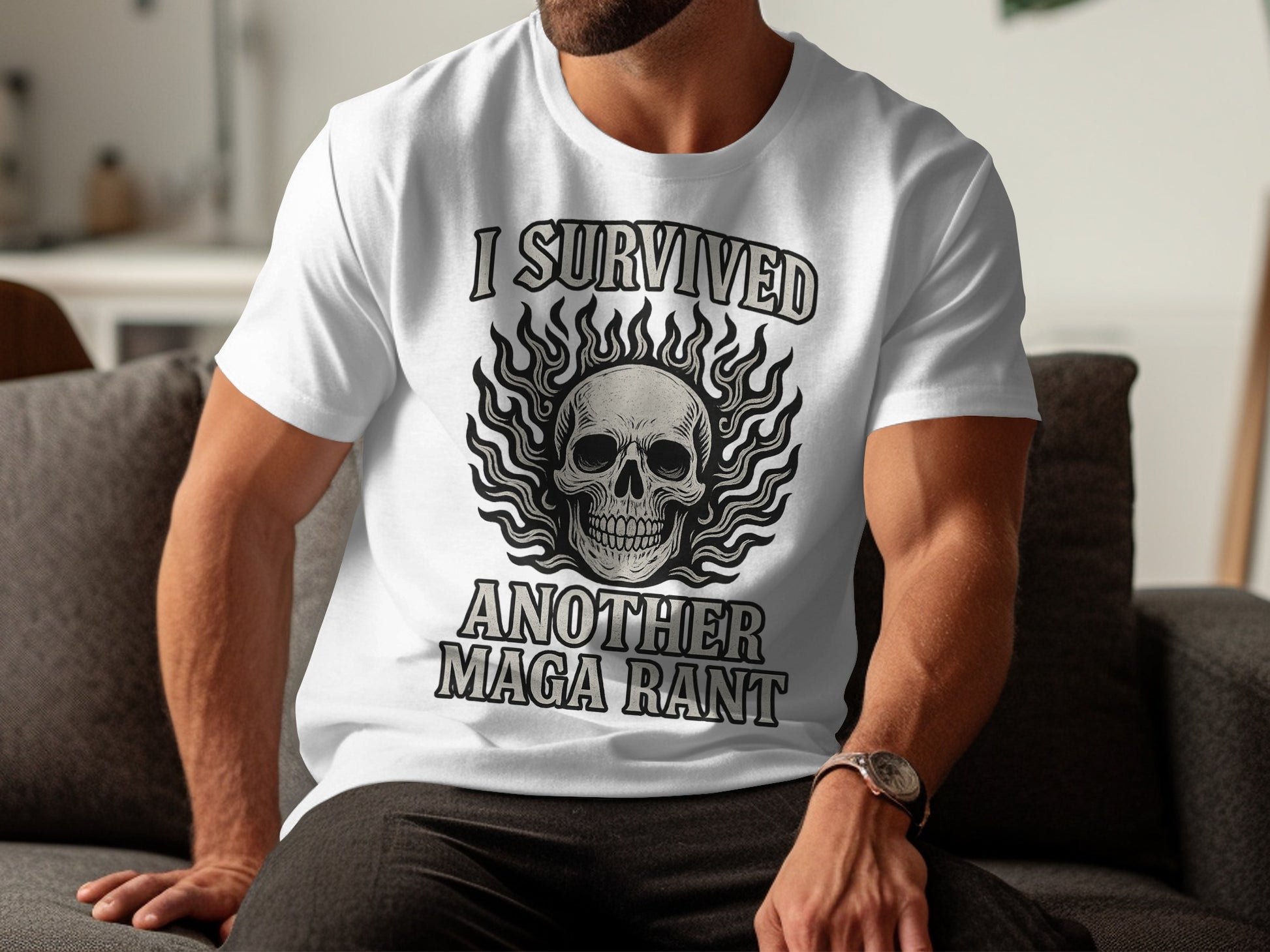 I Survived Another MAGA Rant Graphic T-Shirt
