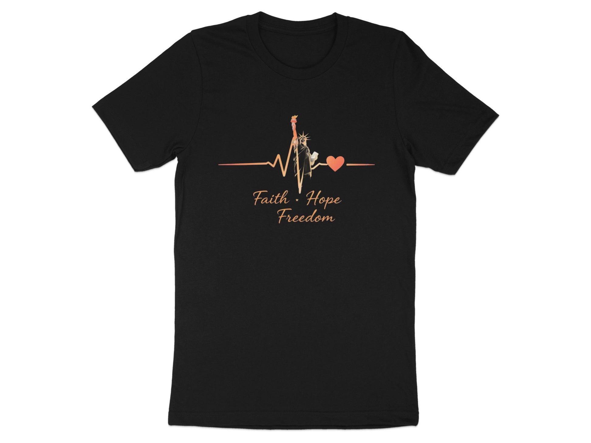 Faith Hope Freedom Graphic T-Shirt Product