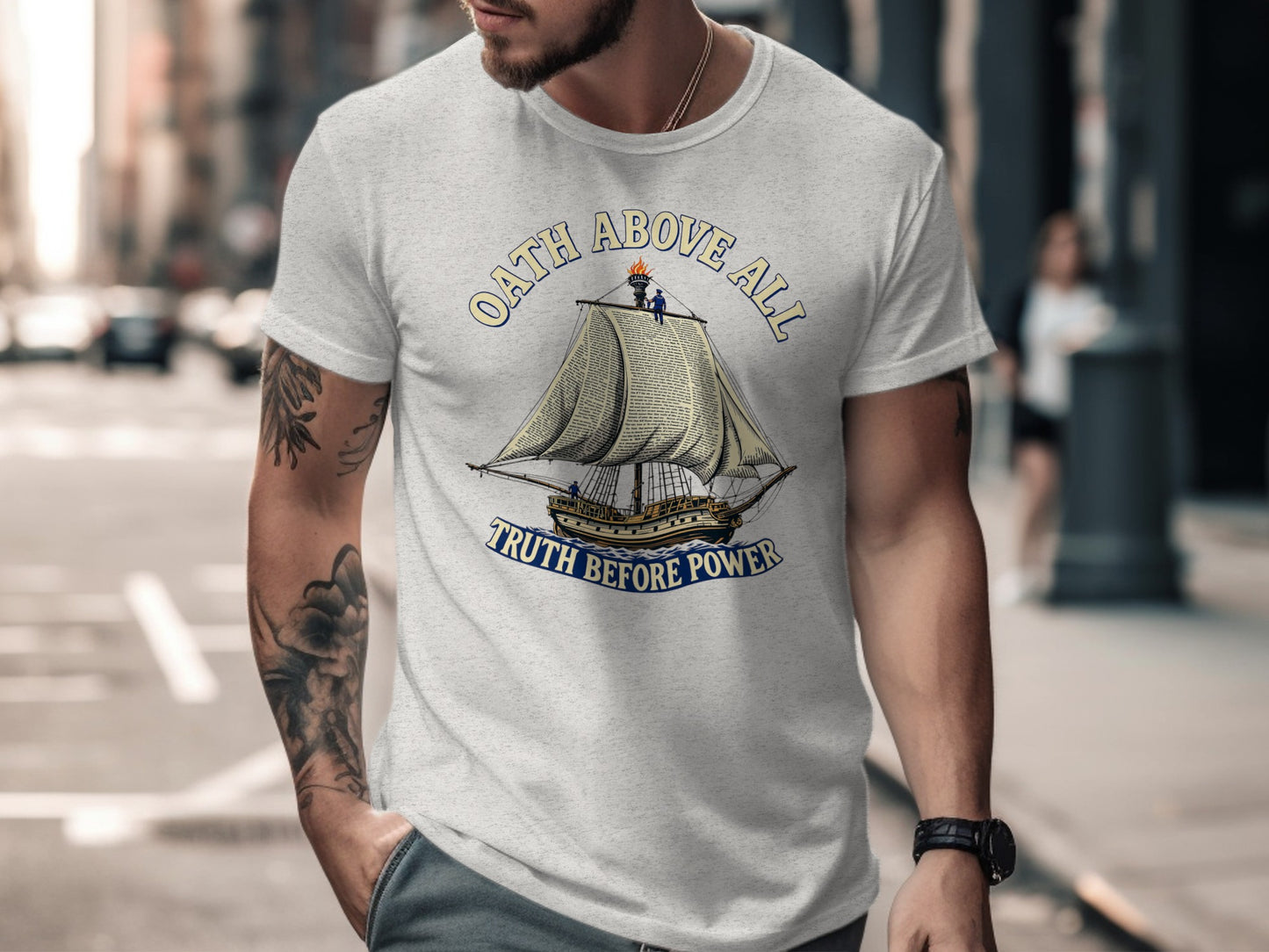 Oath Above All Truth Before Power T-shirt