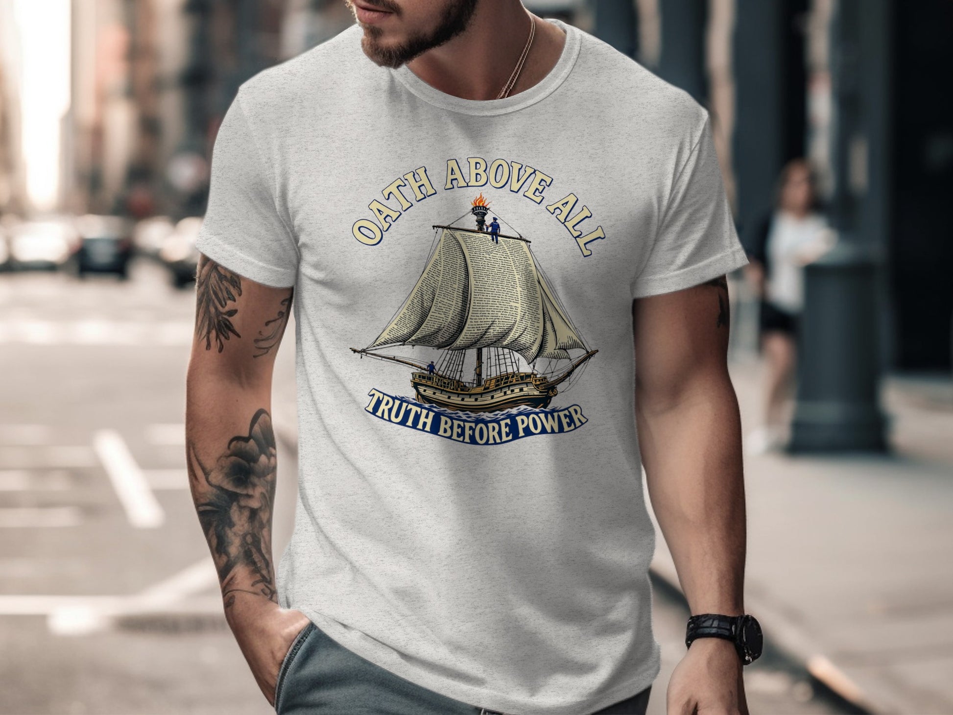 Oath Above All Truth Before Power T-shirt