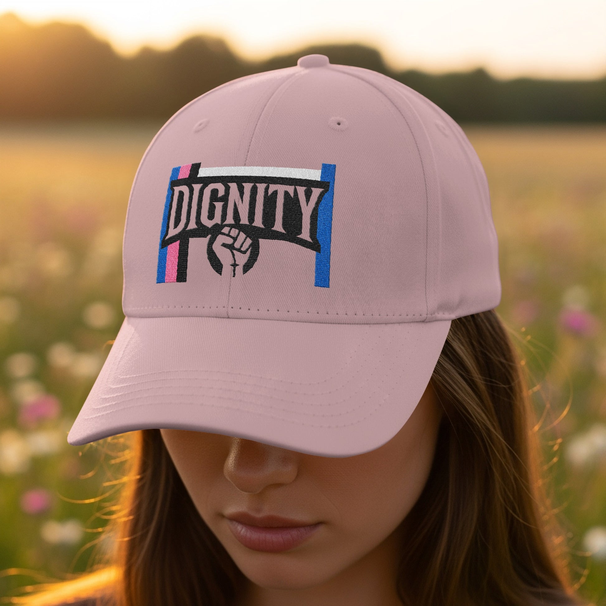 Dignity Pride Adjustable Strapback Fashion Hat product type