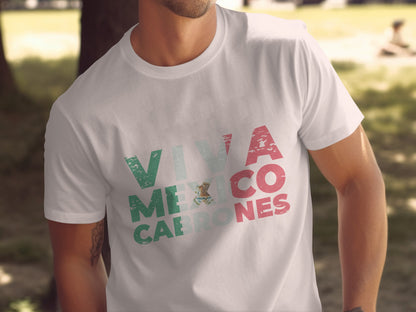 Viva Mexico Cabrones Graphic T-Shirt product