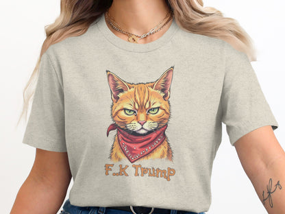 F K Trump Cat Graphic Short Sleeve T-shirt product