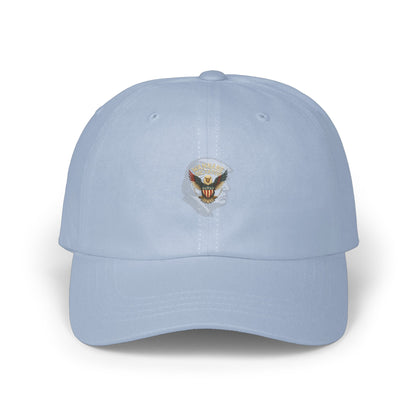 Embroidered Eagle Design Light Blue Hat product