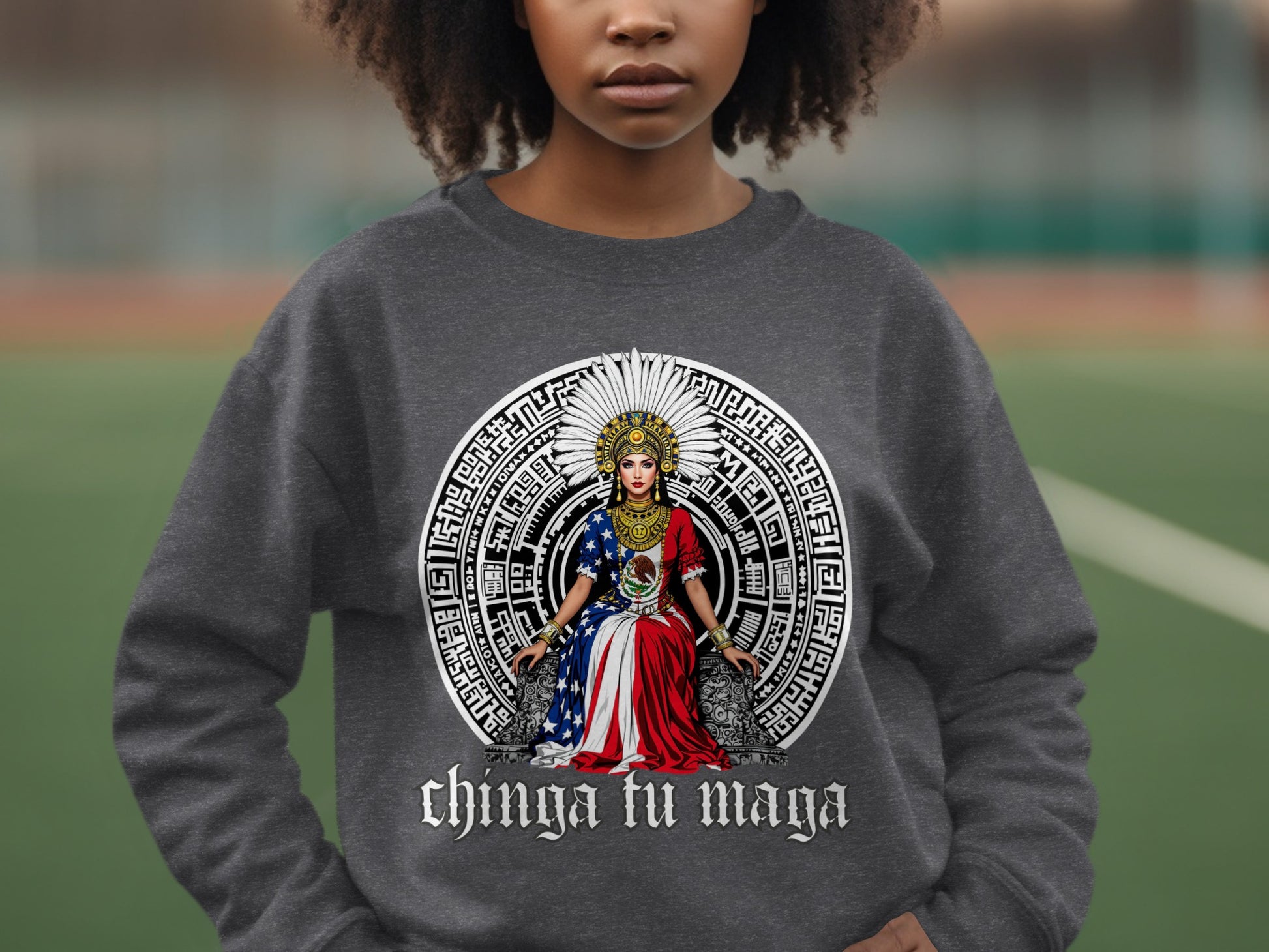 Chinga Tu Maga Graphic Sweatshirt Unisex Product