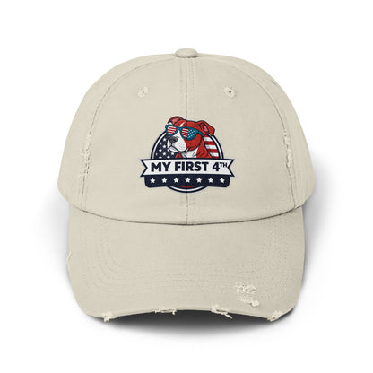 My First 4th Independence Day Bear Cap product type