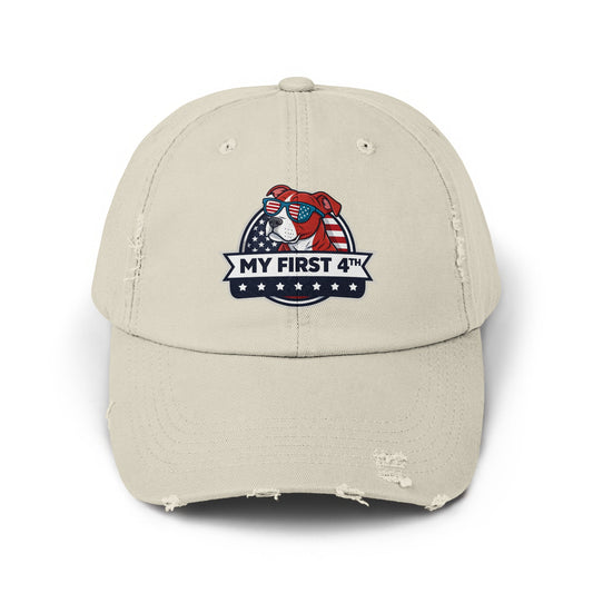 My First 4th Independence Day Bear Cap product type