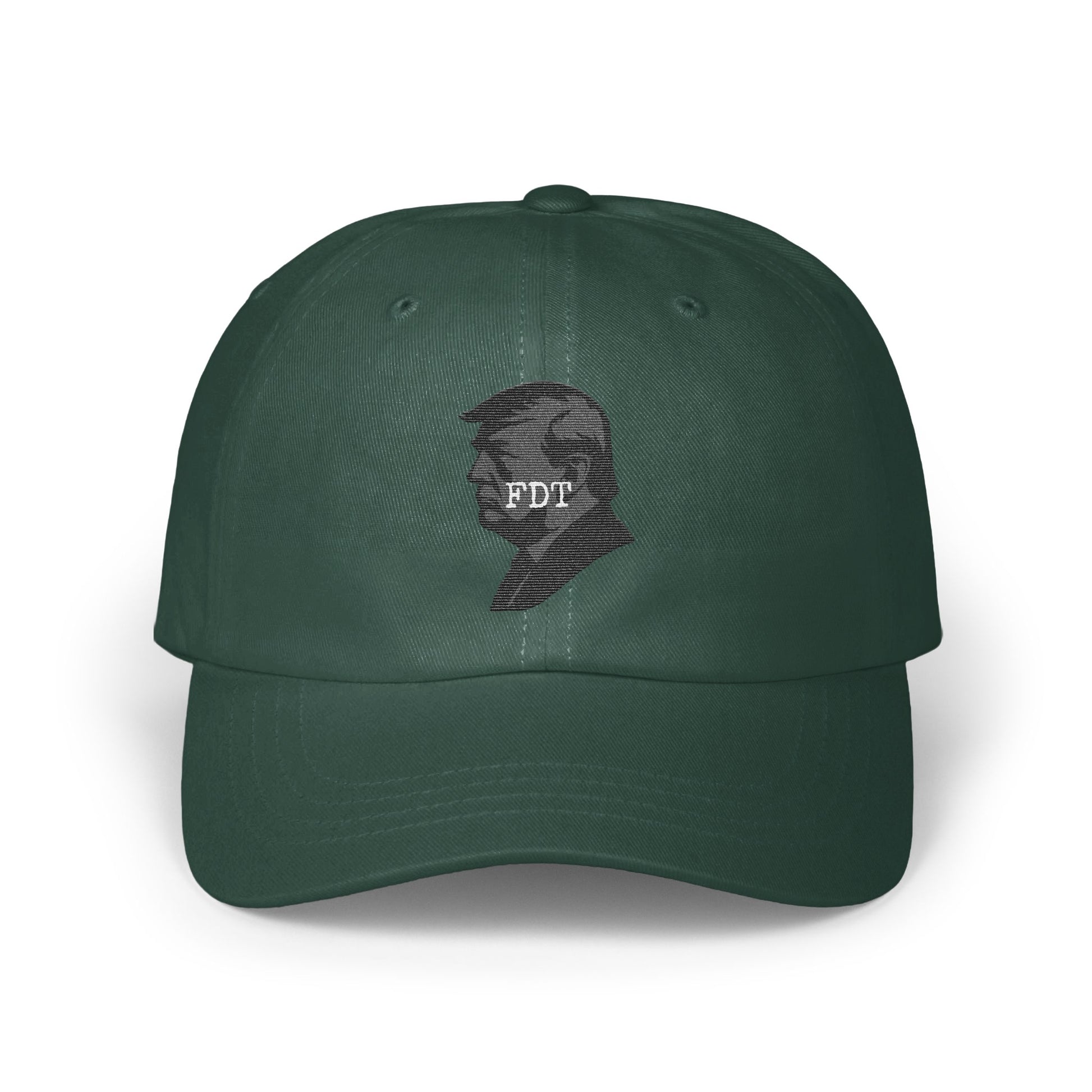 Stylish FDT Emblem Dark Green Baseball Cap product type