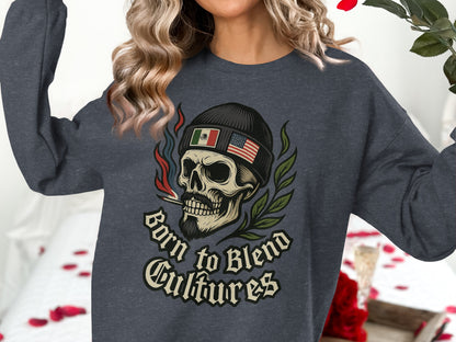 Born to Blend Cultures Graphic Sweatshirt product