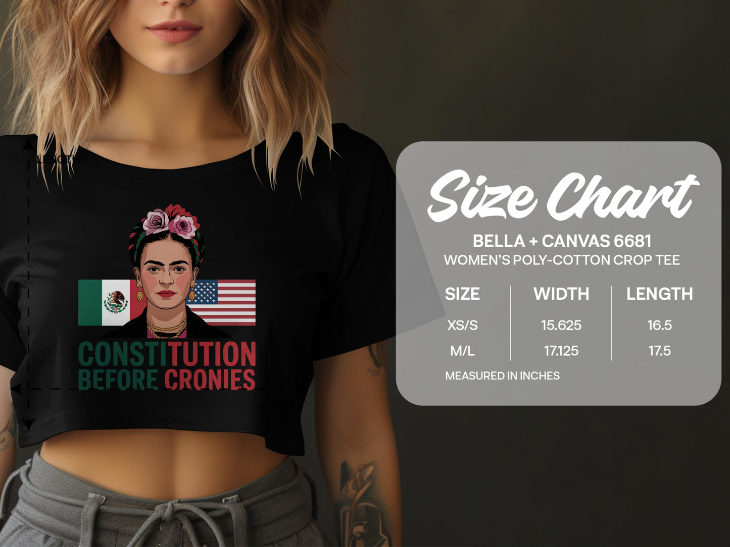 Constitution Before Cronies Women's Tee product