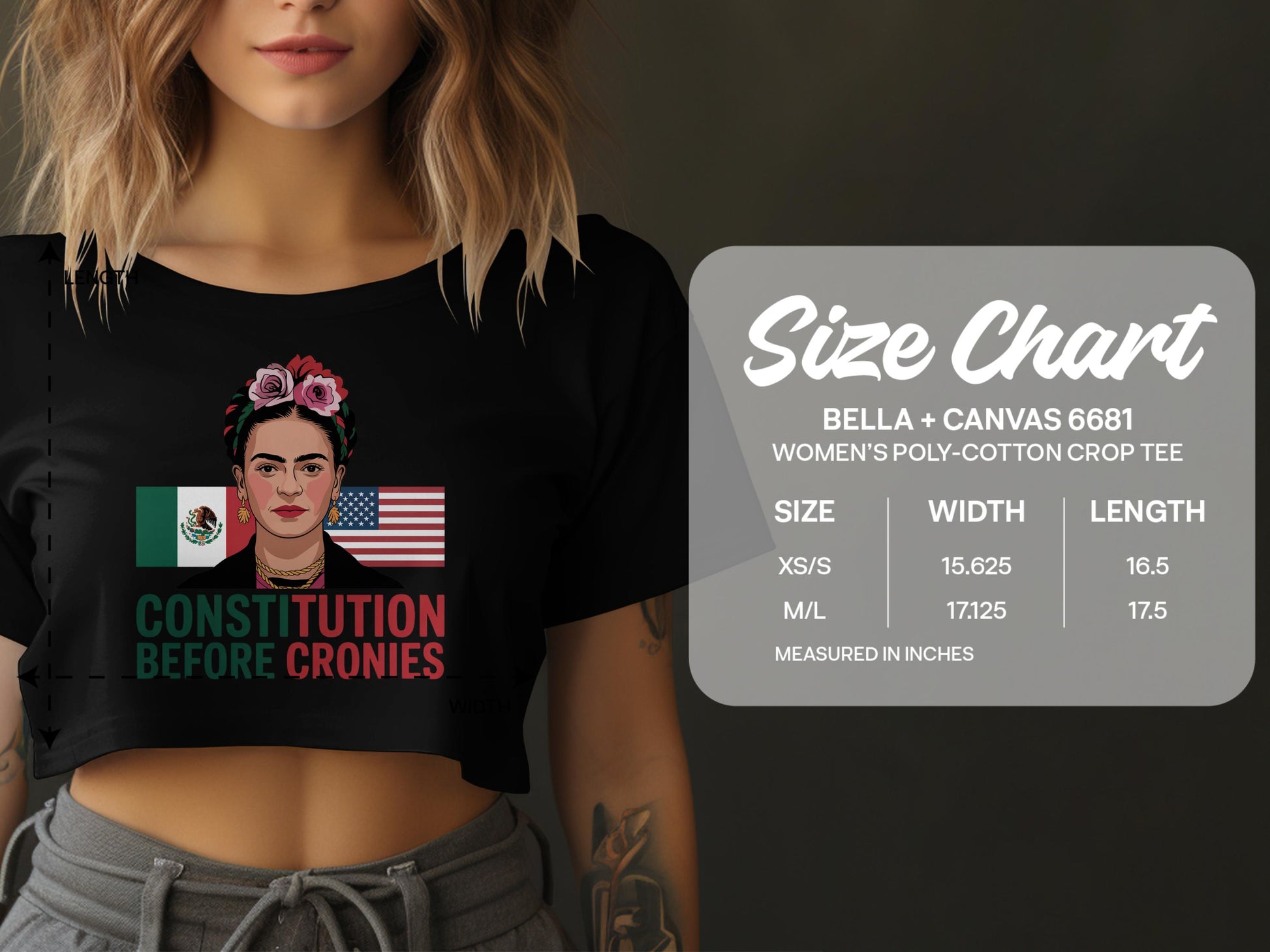 Constitution Before Cronies Women's Tee product